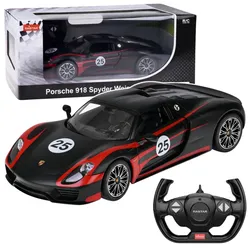 Porsche 918 Spyder Performance ferngesteuertes RC-Auto Schwarz Rastar 1:14