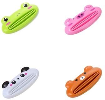 Uplifted Finds Cute Animal Multifunction Squeezer   Premium Cartoon Toothpaste Dispenser & Bathroom Tube Infrastructure 4 Styles
