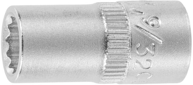 HOLEX Douille 12 pans, 1/4 pouce Version en pouces, Ouverture : 9/32pouce (630962 9/32)