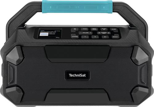 TechniSat VIOLA 231 OD Baustellenradio DAB+, UKW DAB+, UKW, Bluetooth spritzwassergeschützt Schwarz
