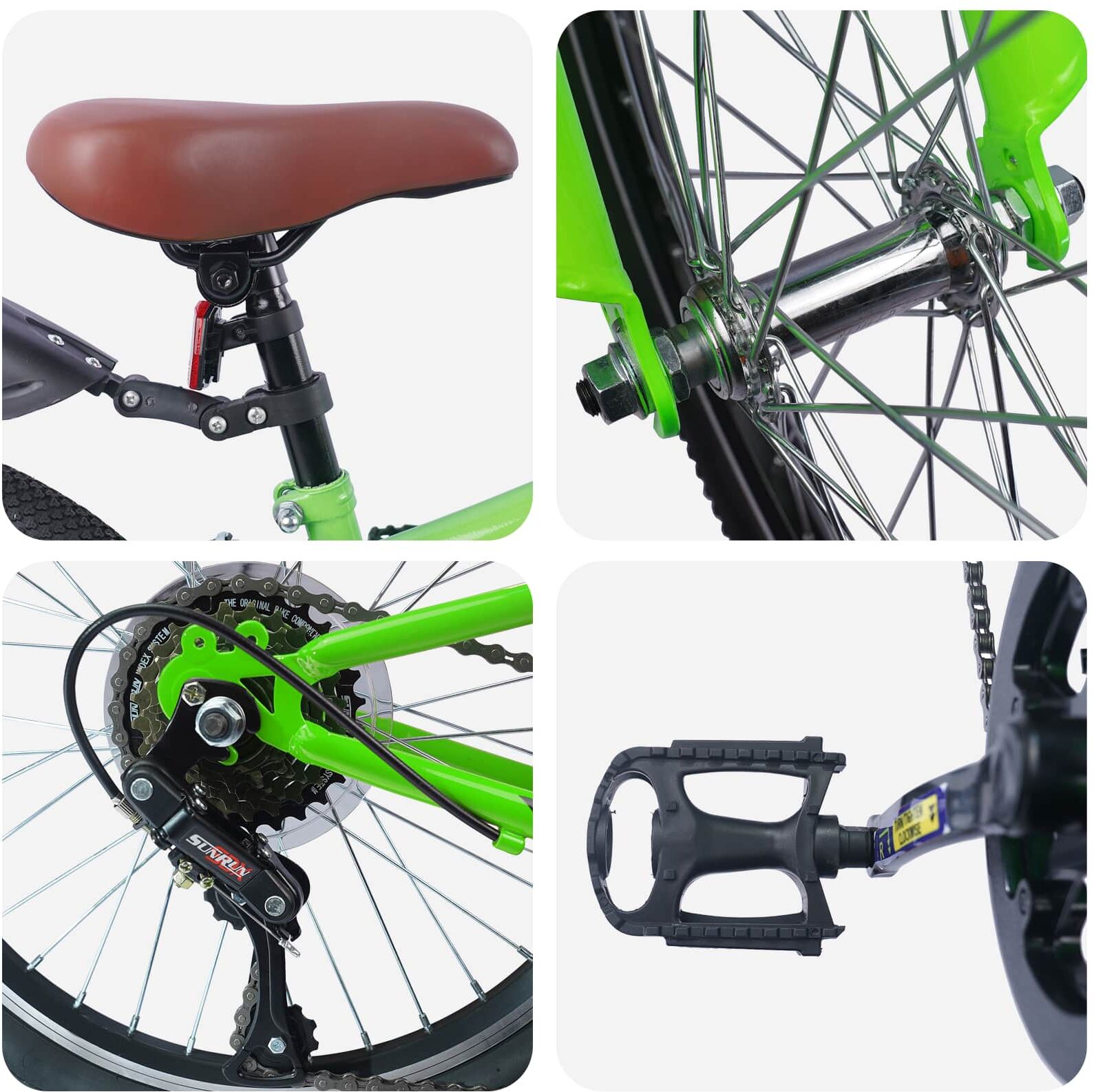 vidaXL Vélo pour Enfants 20 Pouces 6-Vitesse