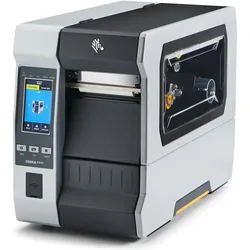 Zebra TT Printer ZT610, 4", 203 (203 dpi), Etikettendrucker, Schwarz, Grau