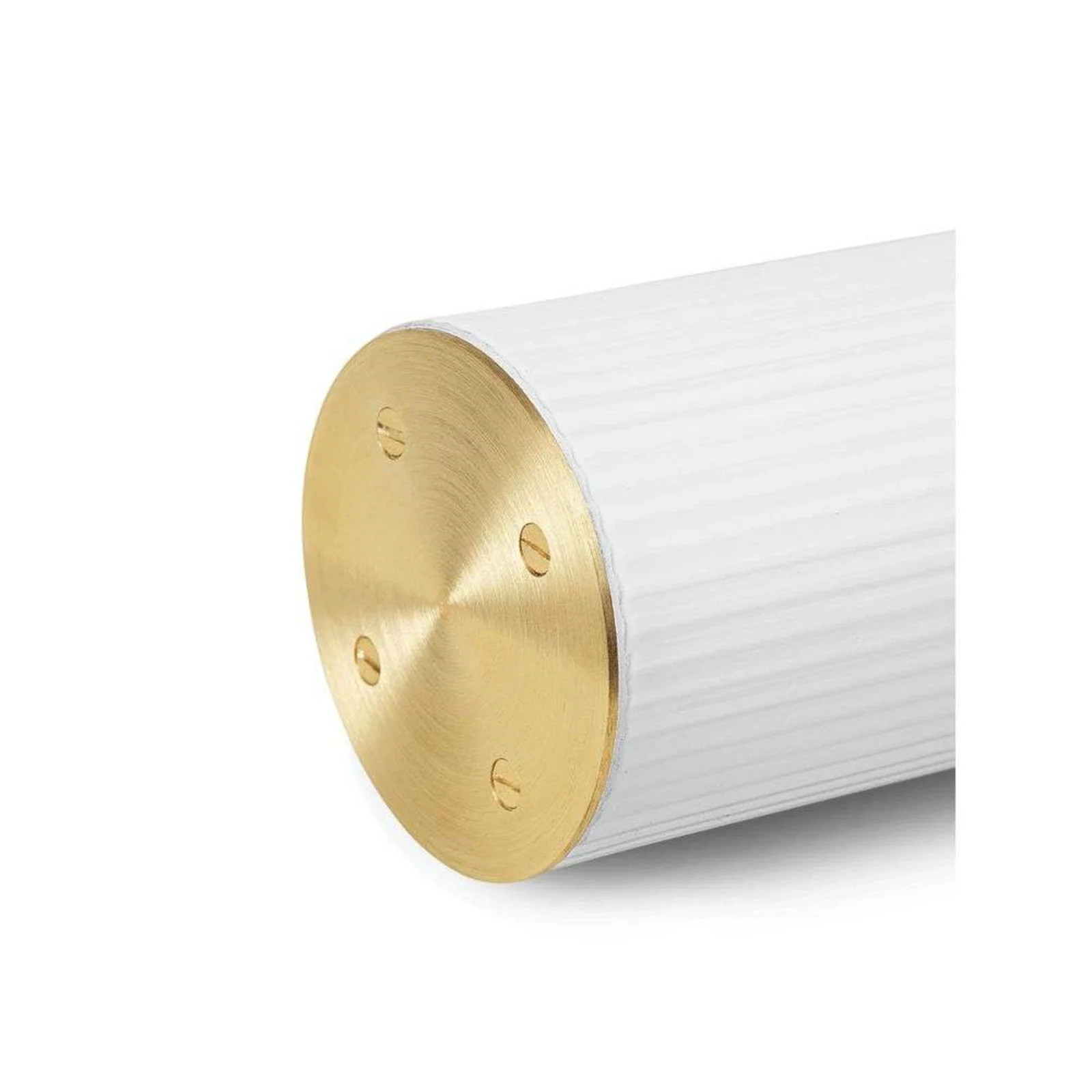 Ferm Living Vuelta Hanglamp 60 White/Brass - Glas