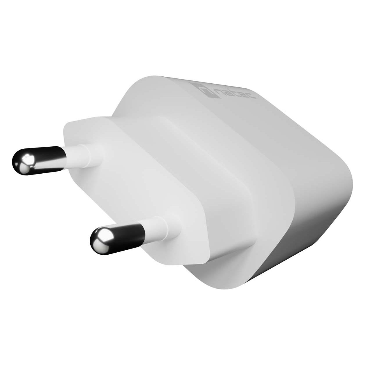 Genesis Natec ładowarka Sieciowa Ribera 1x USB-A + 1x Usb- (20 W, 2 Ports) (NUC-2396)