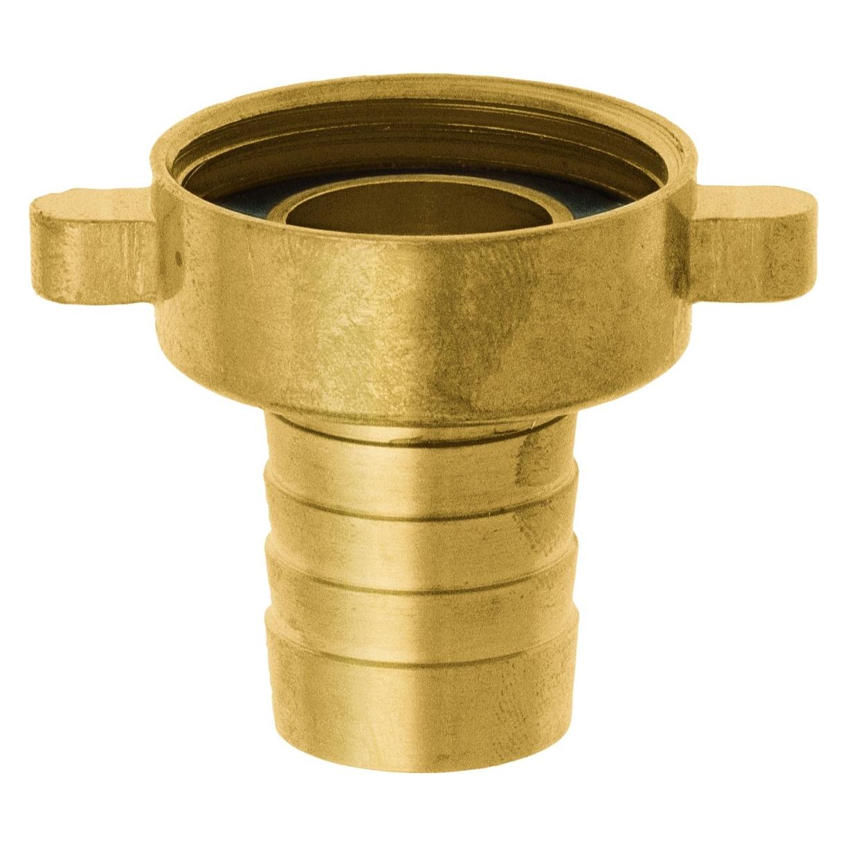 Karasto 2/3-Schlauchverschraubung GEKA Messing Schlauchgrösse 25 mm Innengewinde 1 1/4 " (Schlauchverschraubung, 25 mm) (26.2054.9)