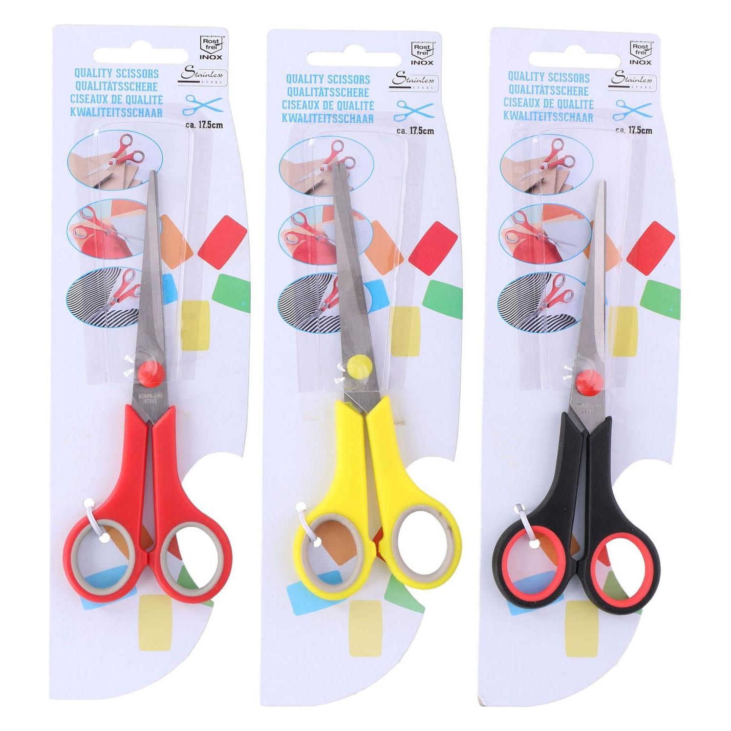 Edco Schere 17.5cm 3ass farbe (17.50 cm) (21206354)