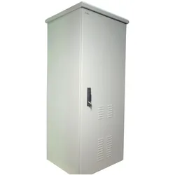 OEM 32 HE 19” outdoor Serverschrank, (BxTxH) 600 x 600 x 1600mm (32 HE, 19 Zoll Rack), Serverschrank, Weiss