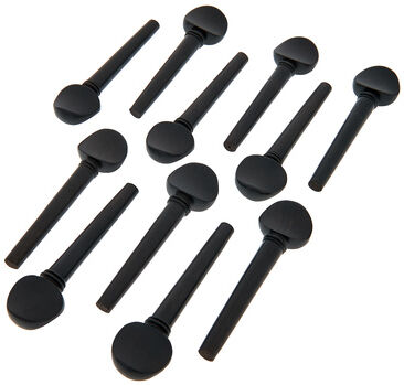 Saz 730B Oud Pegs Set Ebony