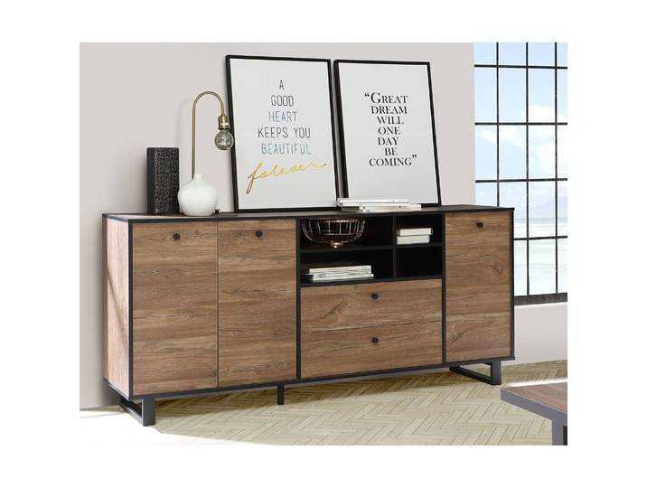 Sideboard I 181 x 82 x 42cm Braun
