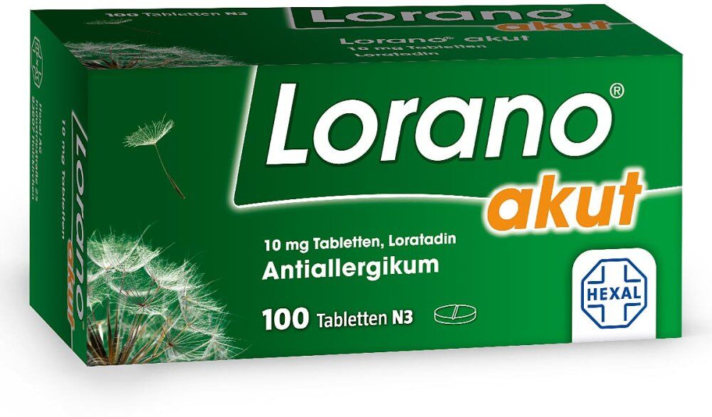 Lorano® akut 10 mg Tabletten 100stk