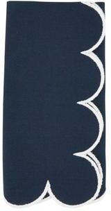 Saro Lifestyle Scalloped Hem Napkin (Set of 4)