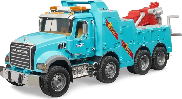 Bruder MACK Granite Berge- und Abschlepp-LKW mit Licht- + Sound-Modul