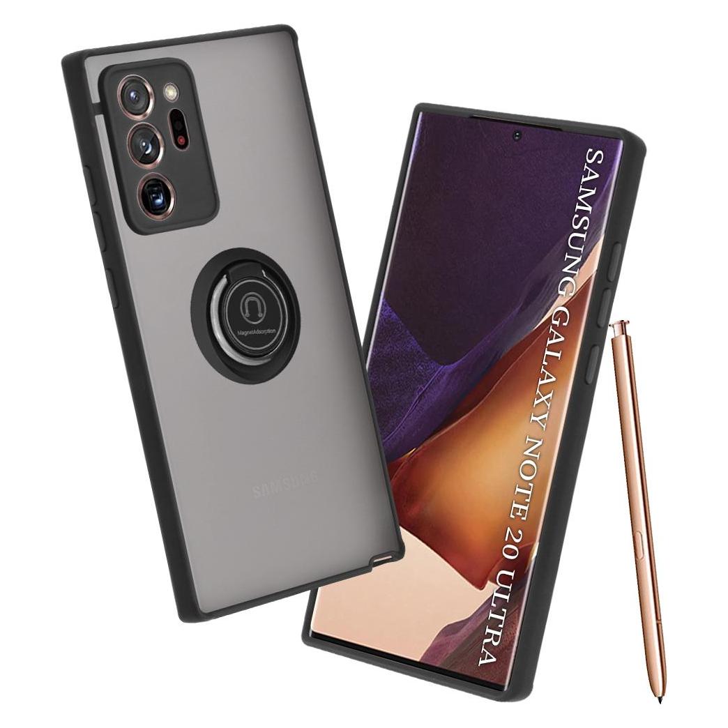 Techsuit - Glinth - Samsung Galaxy Note 20 Ultra / Note 20 Ultra 5G - Black (Samsung Galaxy Note 20 Ultra, Samsung Galaxy Note 20 Ultra 5G) (56337131)