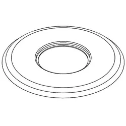 KWC Rosette G1/2xRD 50x5 195.12 Z 03