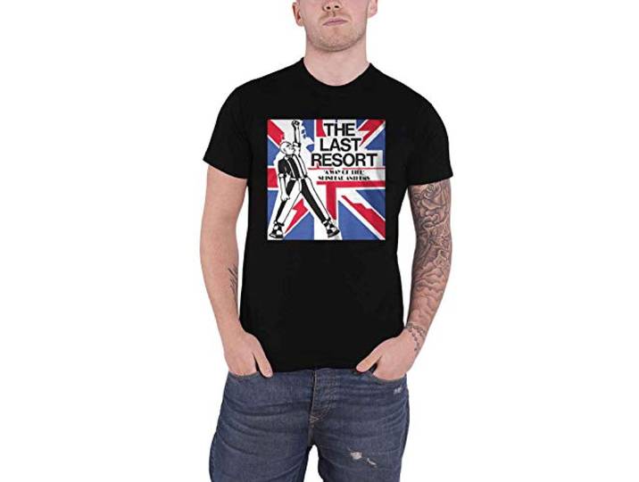The Last Resort T Shirt A Way Of Life Band Logo nieuw Officieel Mannen