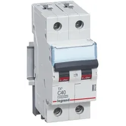 Legrand - TX3 LS-Schalter C40A 2P 10kA 2M