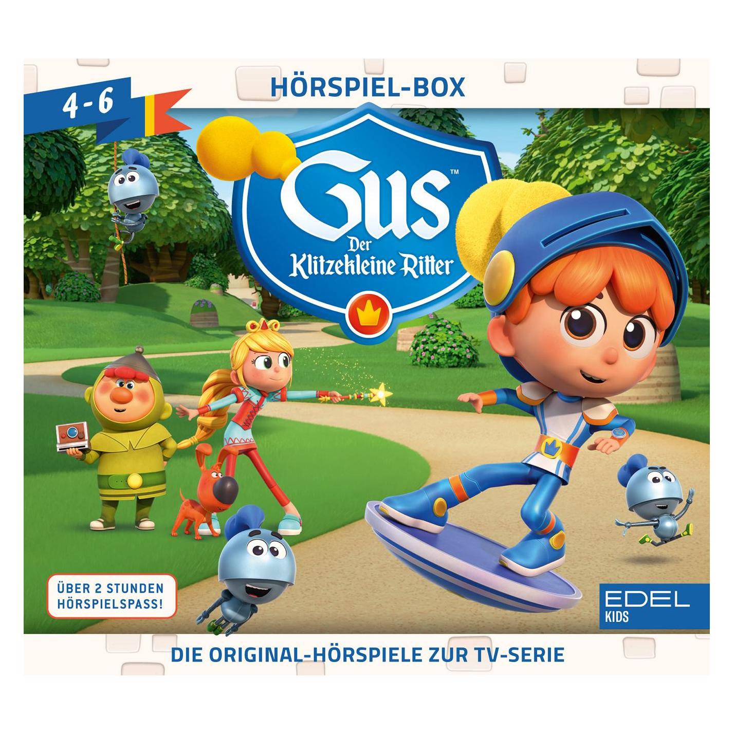 Edel:Kids Gus - Der klitzekleine Ritter - Hörspiel-Box Folge 4-6 (Gus-Der klitzekleine Ritter) (0218413KID)