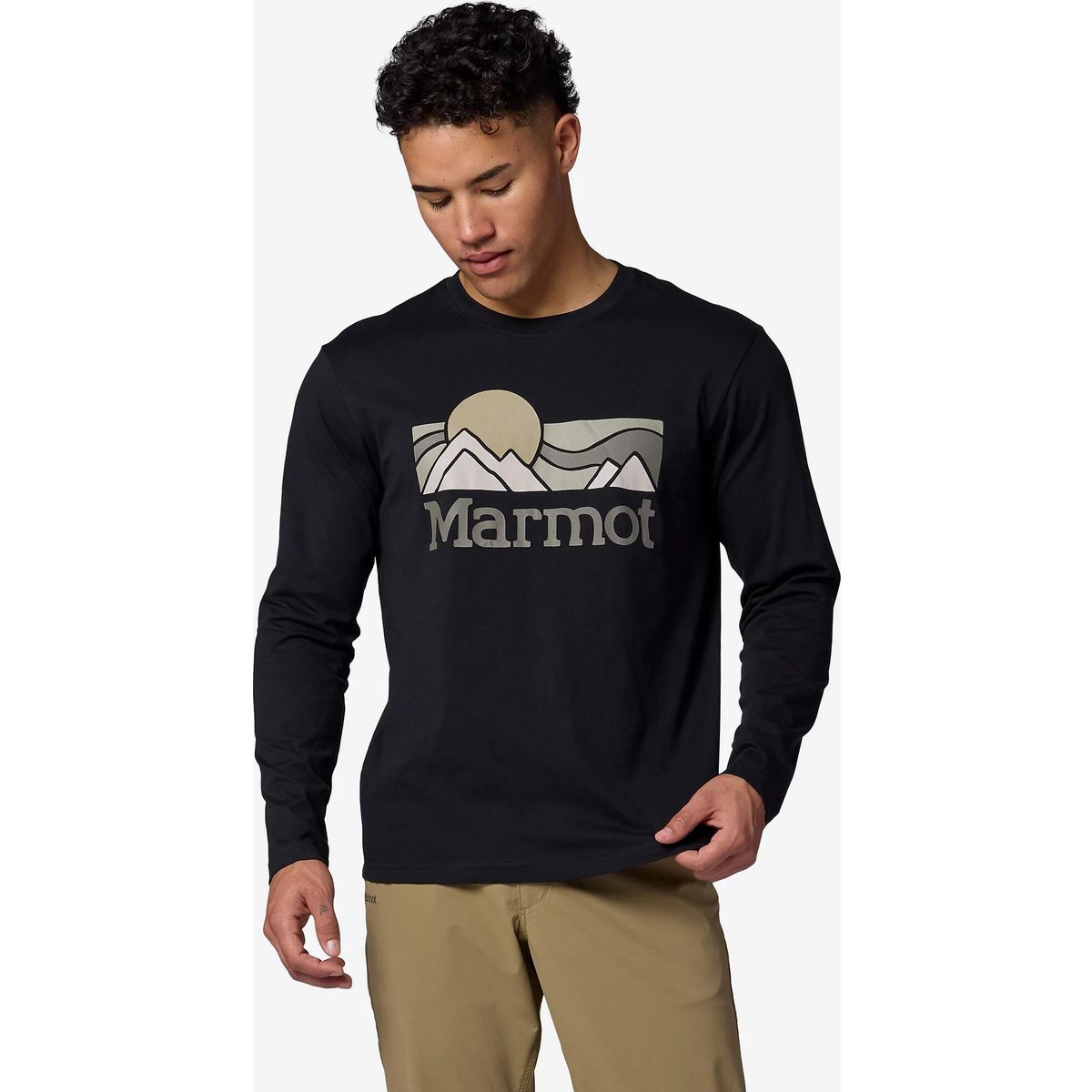 Marmot Coastal Tee Long Sleeve black (001) L M17075-001-L