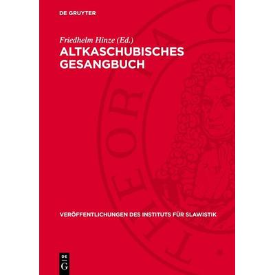 Altkaschubisches Gesangbuch -