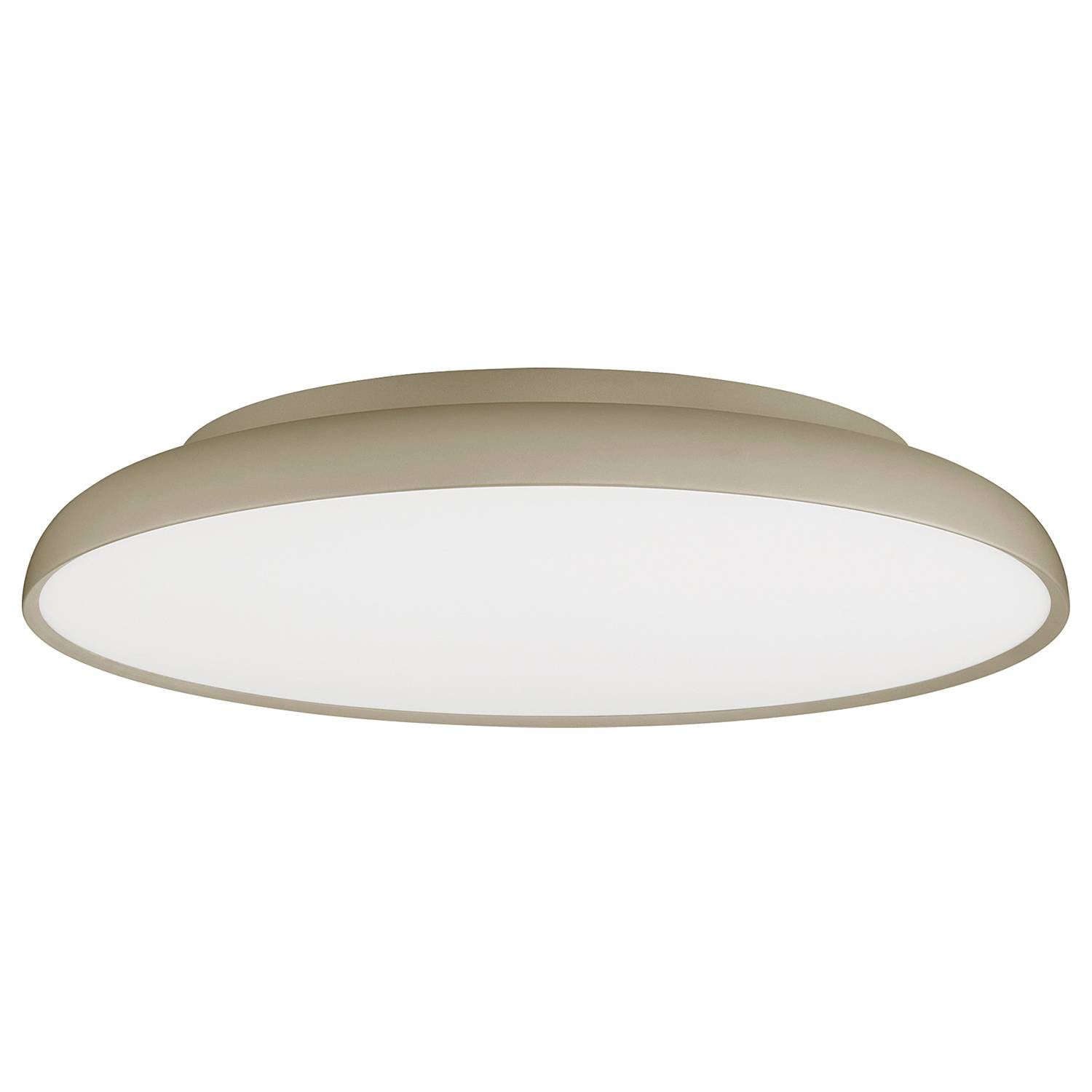 Nova Luce Linus Dimbare LED Plafondlamp Goud/Beige Ø 45 cm