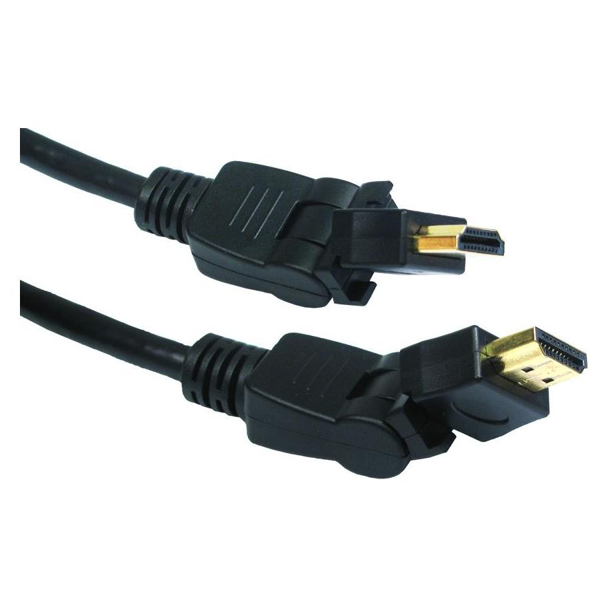Cables Direct 2m HDMI Swivel Cable (2 m) (CDLHD4-SW02)