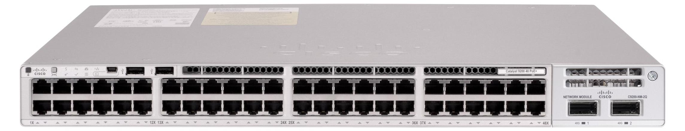 Cisco C9200-48PXG-A, Managed, L2/L3, Gigabit Ethernet (10/100/1000), Power over Ethernet (PoE)