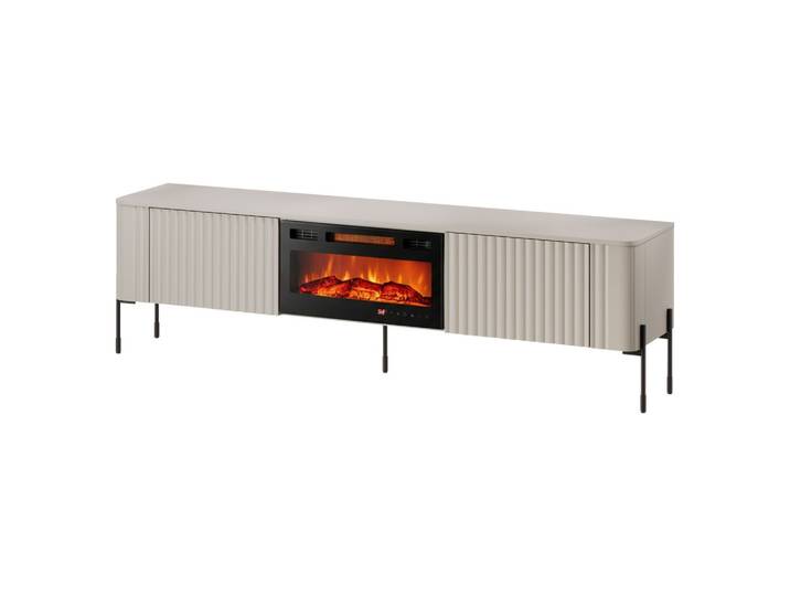 TV-LOWBOARD Vera 190 EF mit Kamin