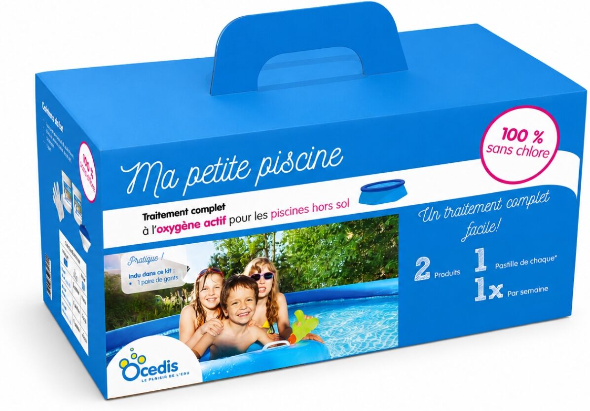 Traitement piscine piscine hors-sol complet Ocedis MA PETITE PISCINE 100% sans chlore