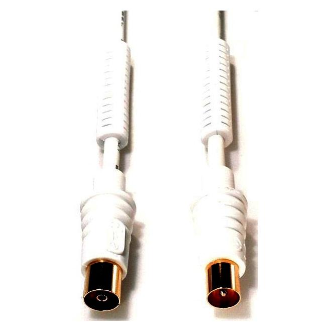 E+P AB 201 G. Anschluss 1: coax, Anschluss 2: Koaxial, Beschichtung Verbindungsanschlüsse: Gold. Kab (95 dB, Antennenkabel) (AB201G)