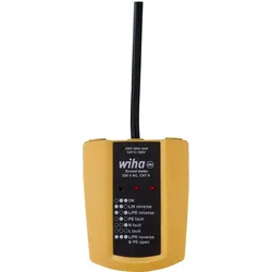 Wiha Steckdosentester 230 V AC, CAT II - 45220