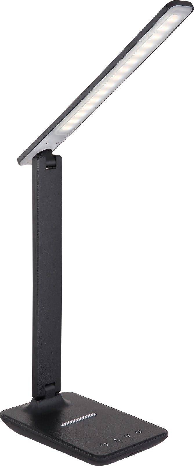 Globo Lighting Bulla LED-tafellamp zwart B: 29 cm, D: 12 cm, H: 57 cm