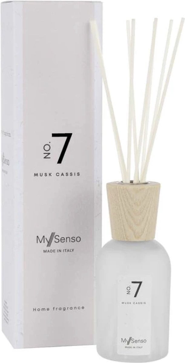 My Senso Geurstokjes N° 7 Musk Cassis 240ml