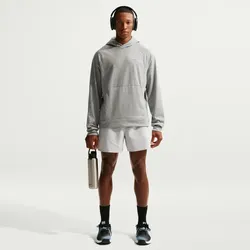 NIKE Primary Knit Dri-FIT UV-Repel Performance Hoodie Herren 085 - smoke grey/htr/smoke grey M