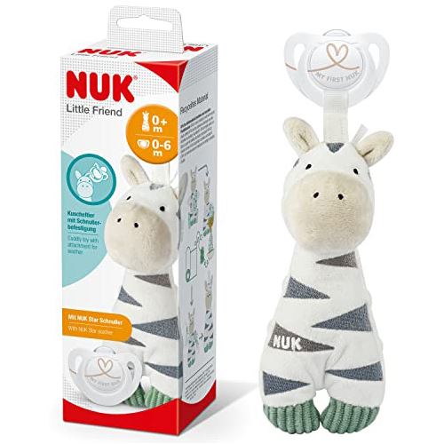 NUK Schnuller Buddy Little Friend Zebra