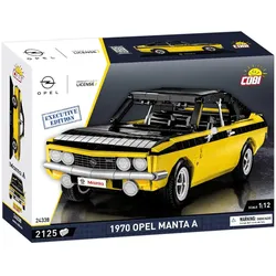 Cobi 24338 - 1970 Opel Manta A EXECUTIVE EDITION, Modell, 2125 Teile, ab 10 Jahren