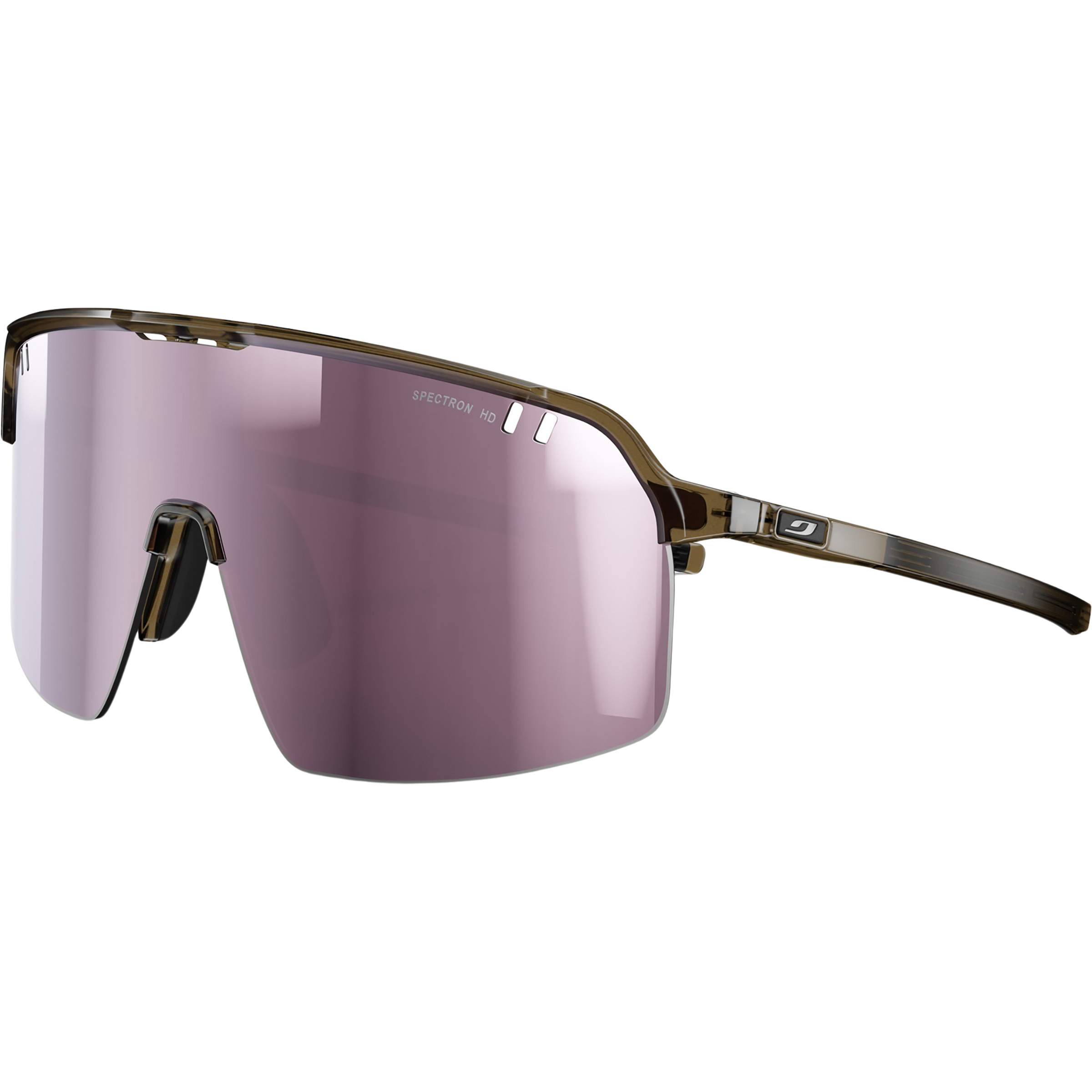 Julbo Intensity Spectron HD 3 Sportbrille Sportbrillen & Sportsonnenbrillen braun Größe M Rennrad | Trailrunning
