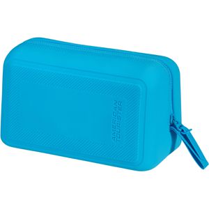 AmericanTourister Kulturbeutel Urban Groove UG27 Washbag Pop, 4,5 Liter, Breite 25cm, Silikon, azurblau