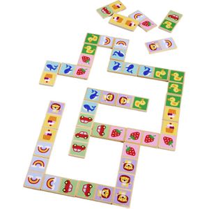 Eichhorn Domino 100002803, ab 3 Jahre, ab 1 Spieler, 28 Steine