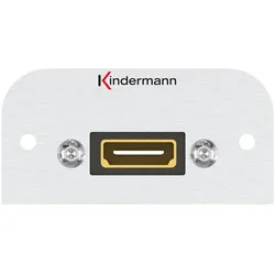 Kindermann 7441000561 Steckdose Silber