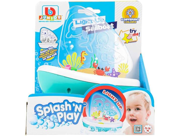 Bburago BB Junior Splash'n Play Light Up Sailboat