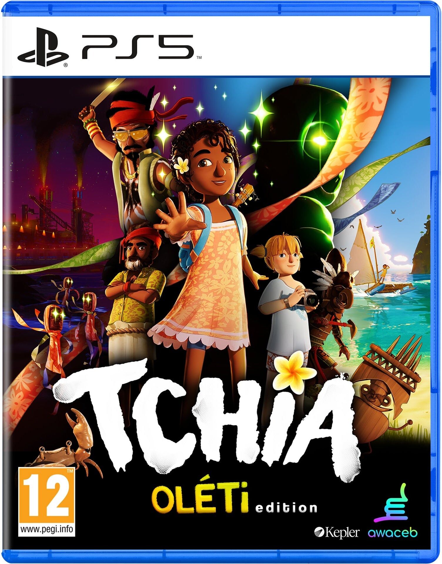 Maximum Entertainment Tchia: Oléti Edition for PlayStation 5 (Disc) - Tropical Open-World Adventure Game