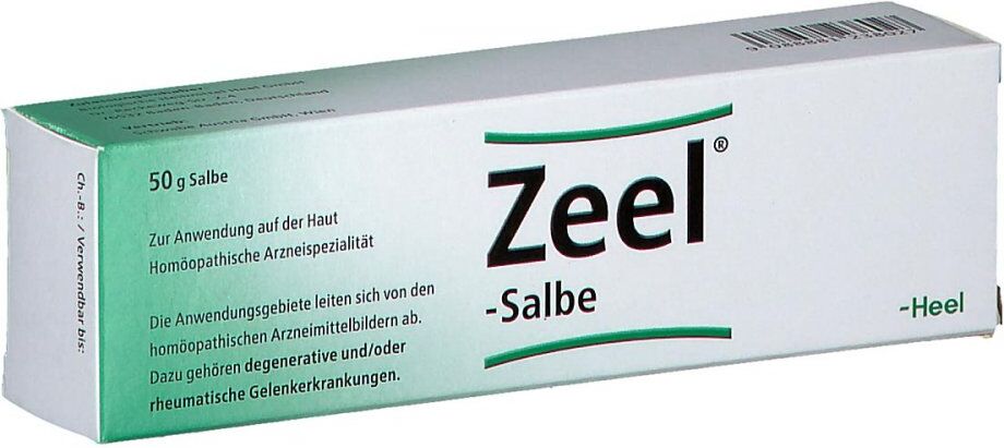 Zeel Homöopathische Salbe bei Rheuma und Gelenk Erkrankungen 50g
