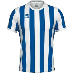 Errea, Unisex, Sportshirt, Shirt Strip S/S Ad (L), Blau, L