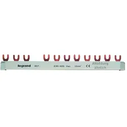 Legrand, Verteilerschrank Zubehör, LEG 04919 Gabelkammschiene 4p Gerätezahl 3x4 TE12