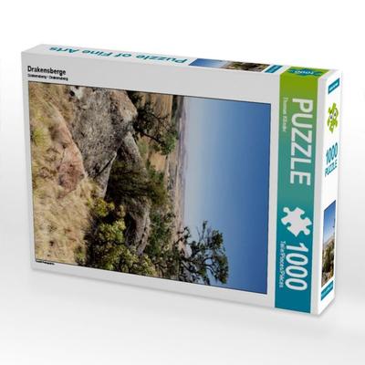 CALVENDO Puzzle Drakensberge | 1000 Teile Lege-Größe 64x48cm Foto-Puzzle für glückliche Stunden