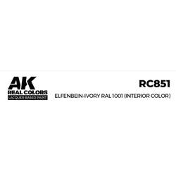 AK Real Colors Elfenbein-Ivory RAL 1001 (Interior Color) 17 ml