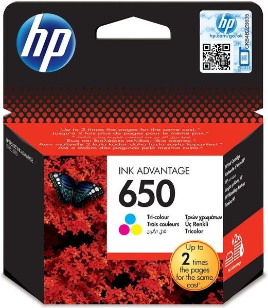 HP 650 (CZ102AE) - 3-farbig - Druckerpatrone