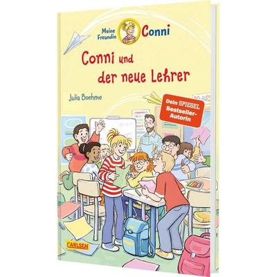 Conni Erzählbände 46: Conni und der neue Lehrer, Gebundene Ausgabe von Julia Boehme, Carlsen, 978-3-551-55636-3