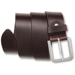 Ledergürtel BERND GÖTZ "Ledergürtel aus Büffelleder mit Pull-up Effekt", Herren, Gr. 11,5, braun, Rindsleder, Gürtel Ledergürtel