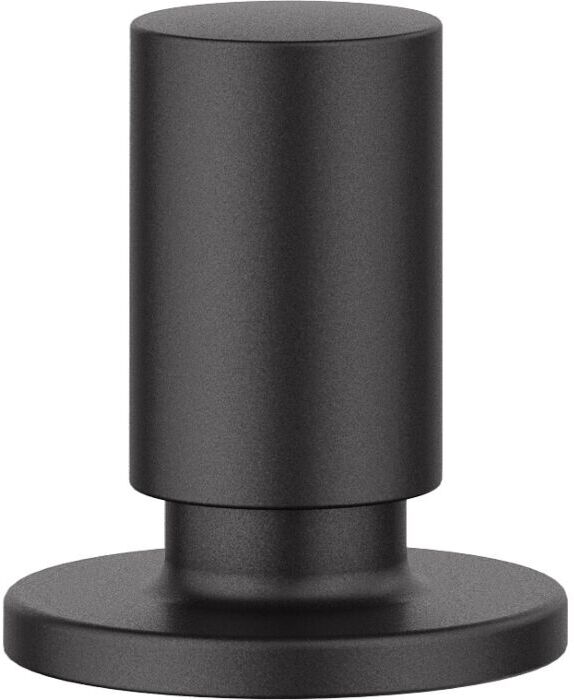 Blanco Zugknopf 238688 rund, Hahnlochbohrung mindestens Ø 14 mm, Sonderfarbe schwarz matt